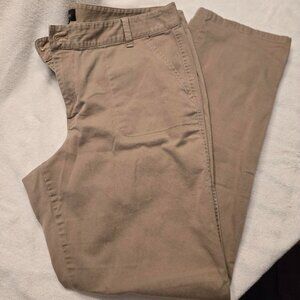 Talbots Signature Cut Khaki Pants, Size 16